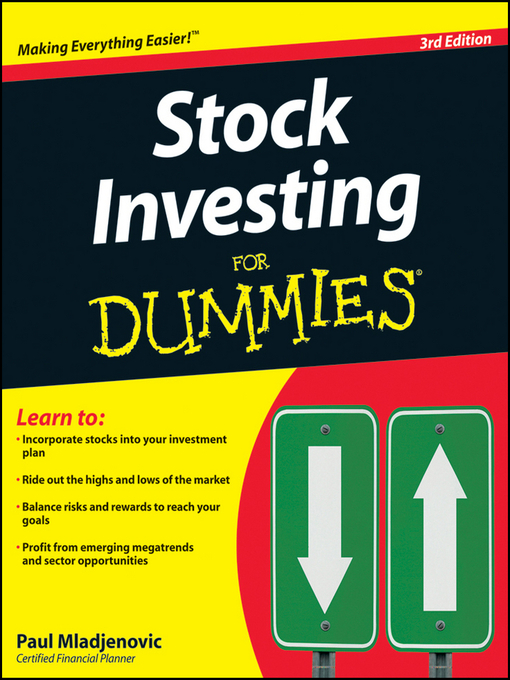 Title details for Stock Investing For Dummies® by Paul Mladjenovic - Wait list